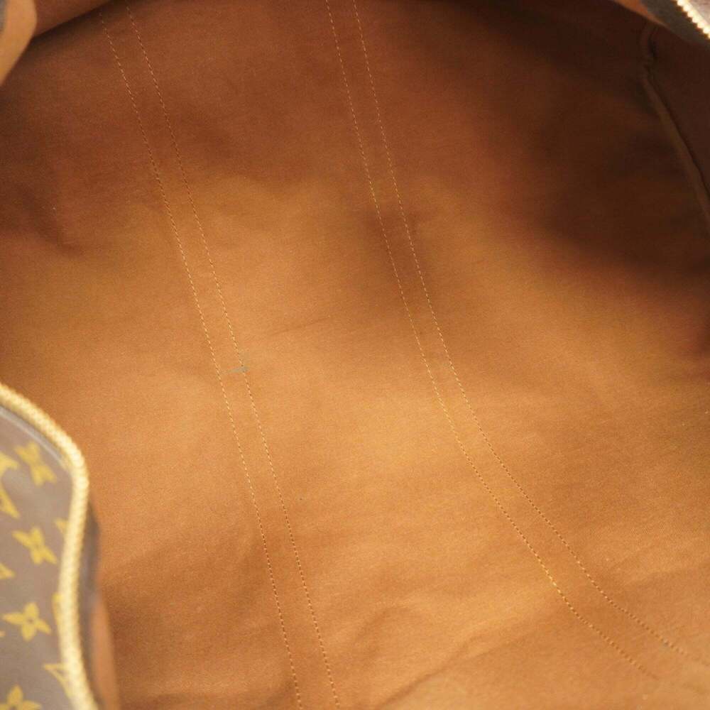 LOUIS VUITTON Brown Monogram Keepall 60 Boston Bag - Picture 4 of 11